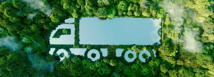 Unser Produkttransport: Emissionsarme und nachhaltige Lieferketten